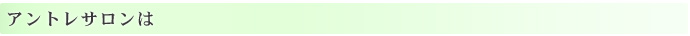 アントレサロンは